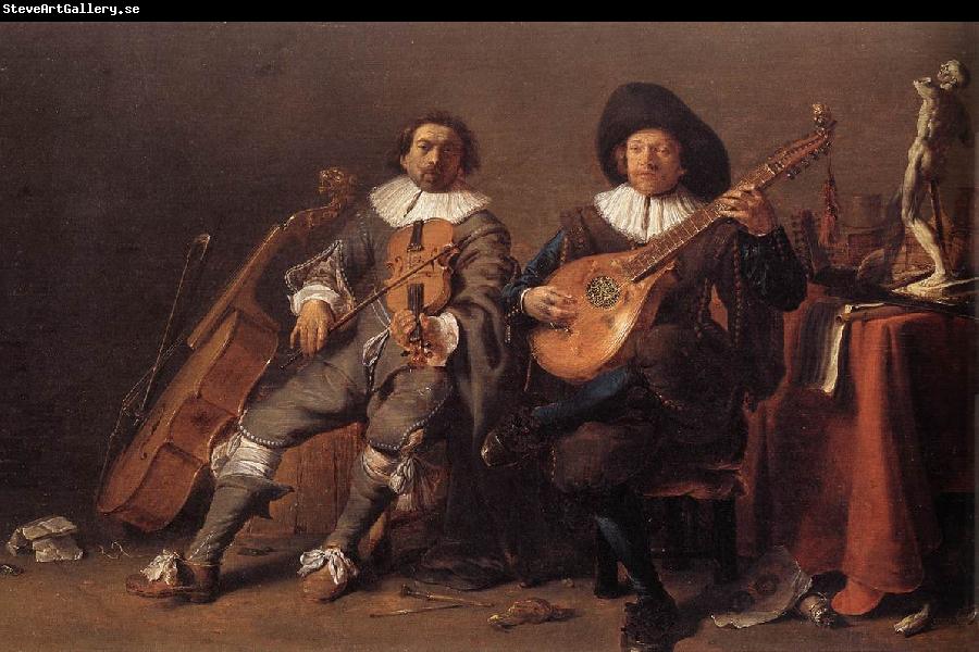 SAFTLEVEN, Cornelis The Duet af